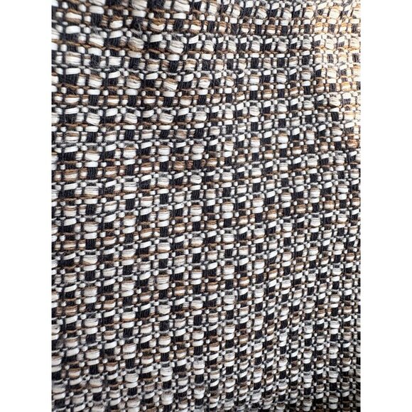 Hobbs London Collarless Jacket Blazer Tan Tweed US6 - Picture 4 of 7